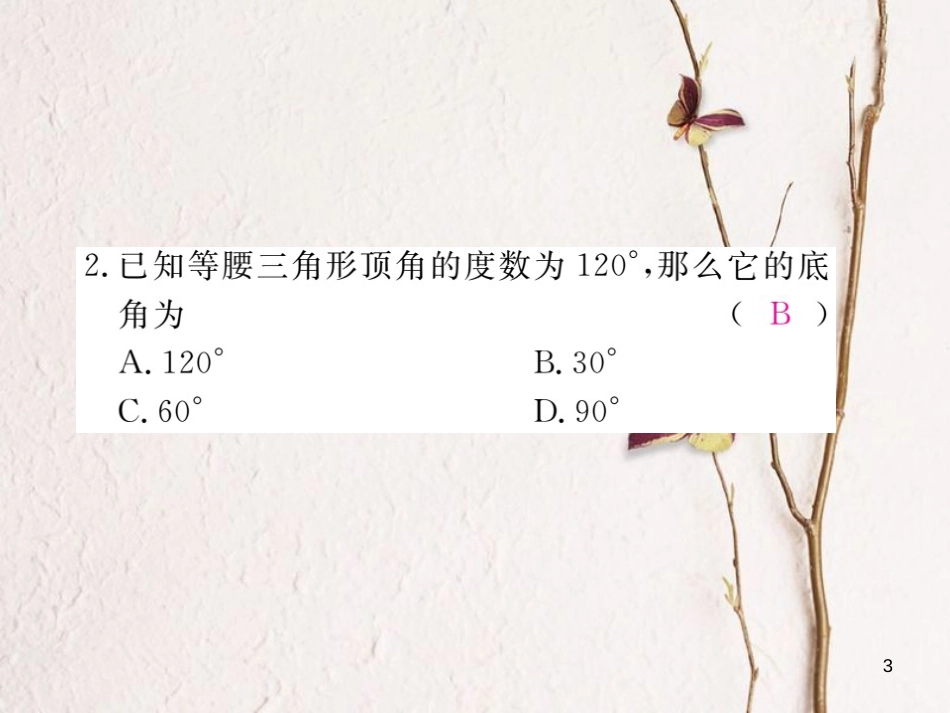 七年级数学下册 第五章 生活中的轴对称检测卷练习课件 （新版）北师大版_第3页