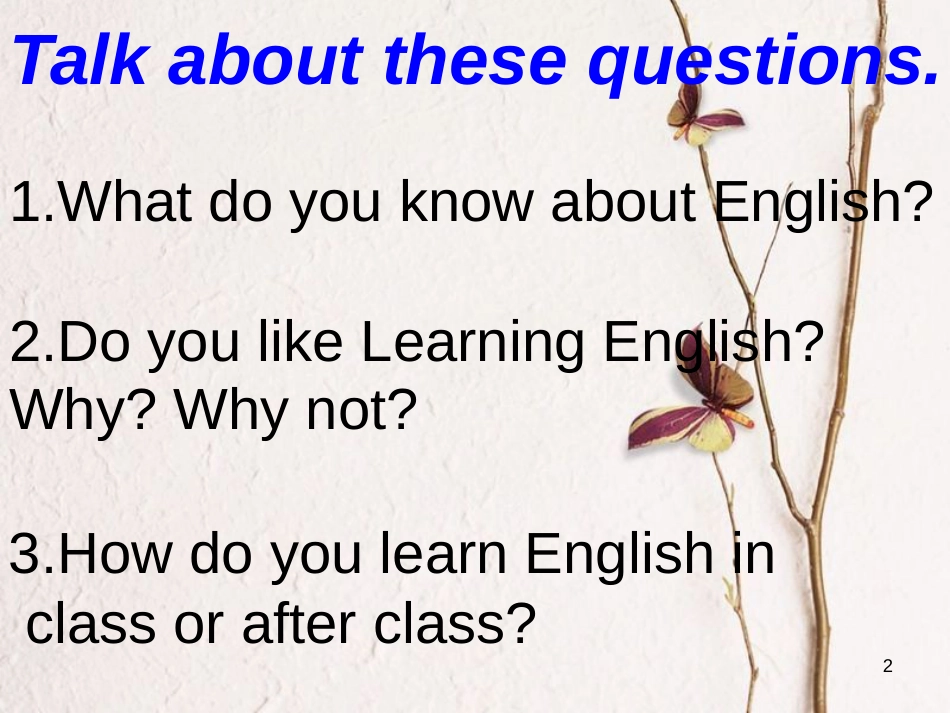 七年级英语下册 Unit 5 I Love Learning English Lesson 28 How Do I Learn English课件2 （新版）冀教版_第2页