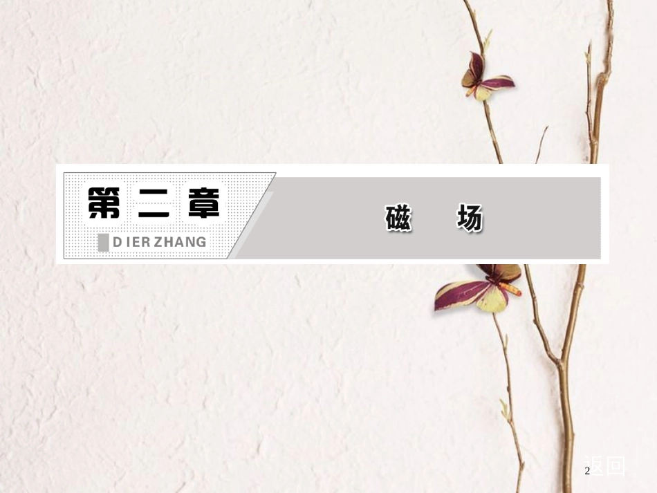 高中物理 第二章 磁场 第一节 指南针与远洋航海 第二节 电流的磁场课件 新人教版选修1-1_第2页
