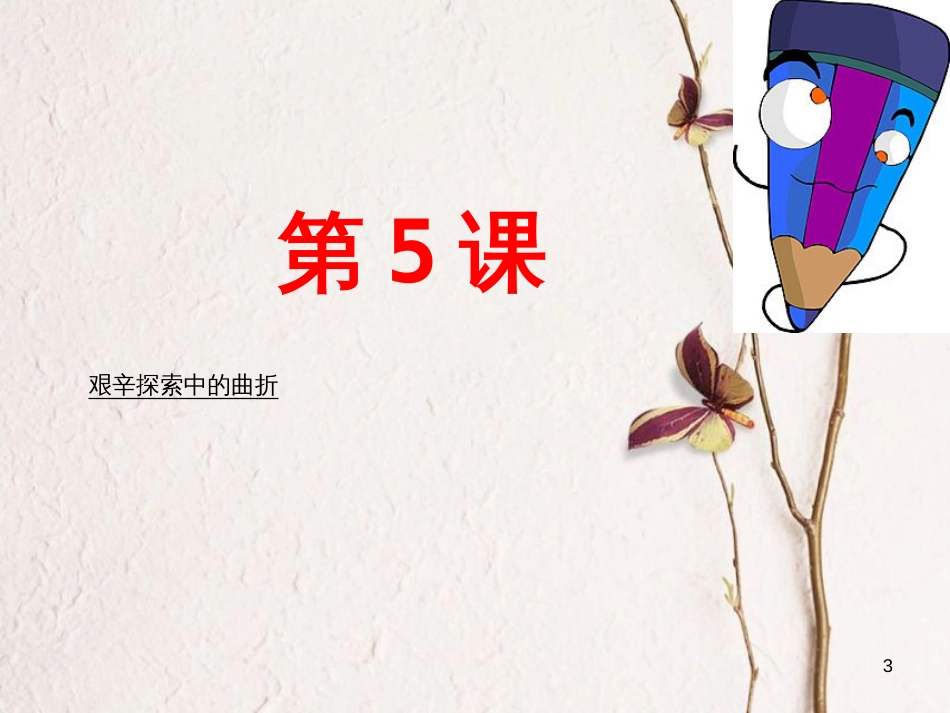 八年级历史下册 第二单元 社会主义道路的探索 第五课《艰难探索中的曲折》课件1 华东师大版_第3页
