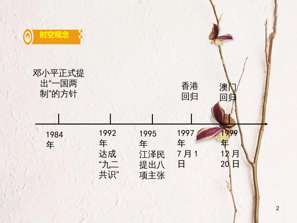 湖南省中考历史总复习第一部分教材知识梳理模块三中国现代史第四单元民族团结与祖国统一课件岳麓版_第2页