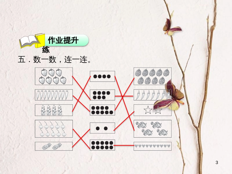 一年级数学上册 第1单元《数一数》作业习题课件 苏教版_第3页