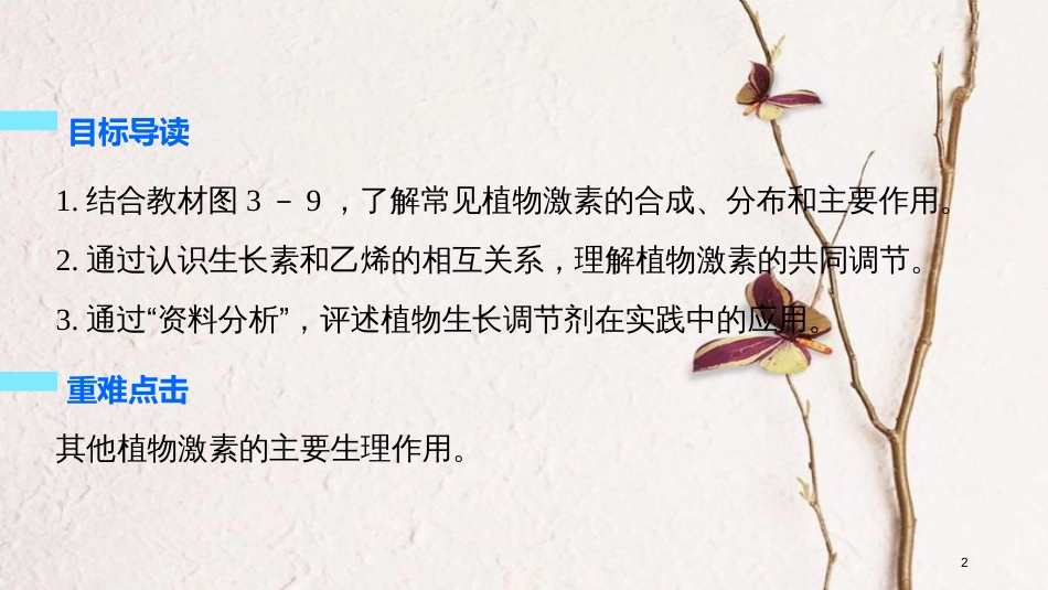 高中生物 第3章 植物的激素调节 第3节 其他植物激素课件 新人教版必修3[共32页]_第2页