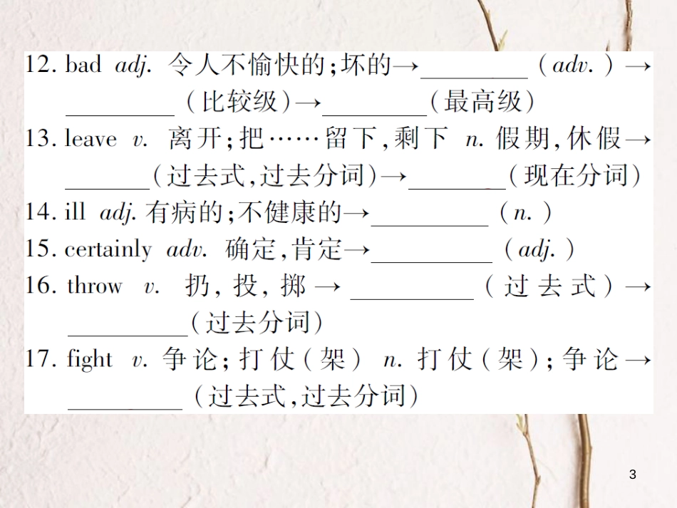 中考英语总复习 八上 Unit 1课件 仁爱版_第3页