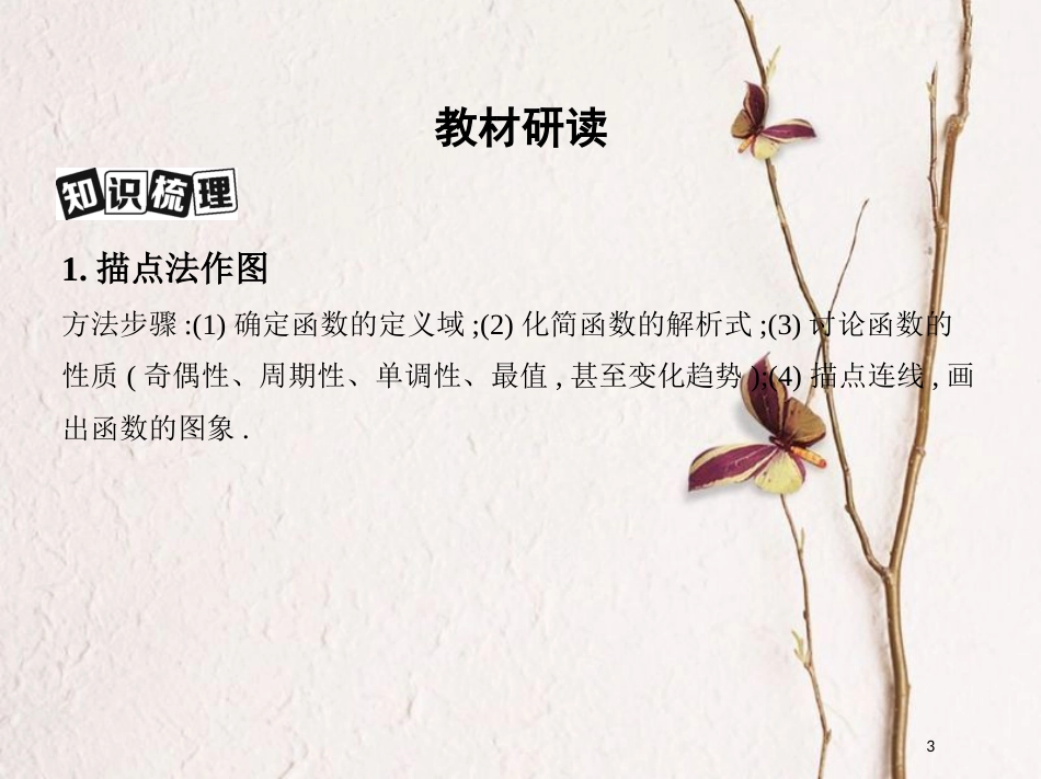 2019届高考数学一轮复习 第二章 函数 第七节 函数的图象课件 文_第3页