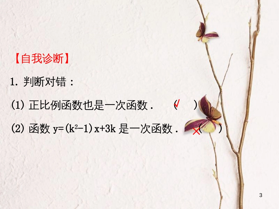 八年级数学下册 第19章 一次函数 19.2 一次函数 19.2.2 一次函数课件1 （新版）新人教版_第3页