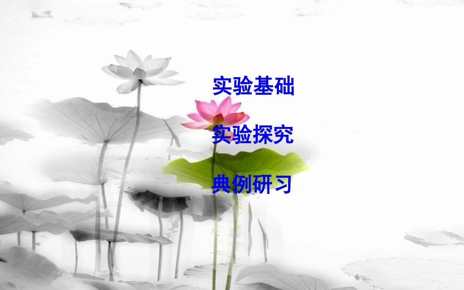 高中物理 第1章 运动的描述 第4节 实验 用打点计时器测速度课件 新人教版必修1_第2页