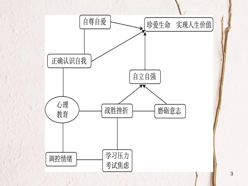 广东省年中考政治 第3部分 构建体系 第一板块 心理教育复习课件_第3页