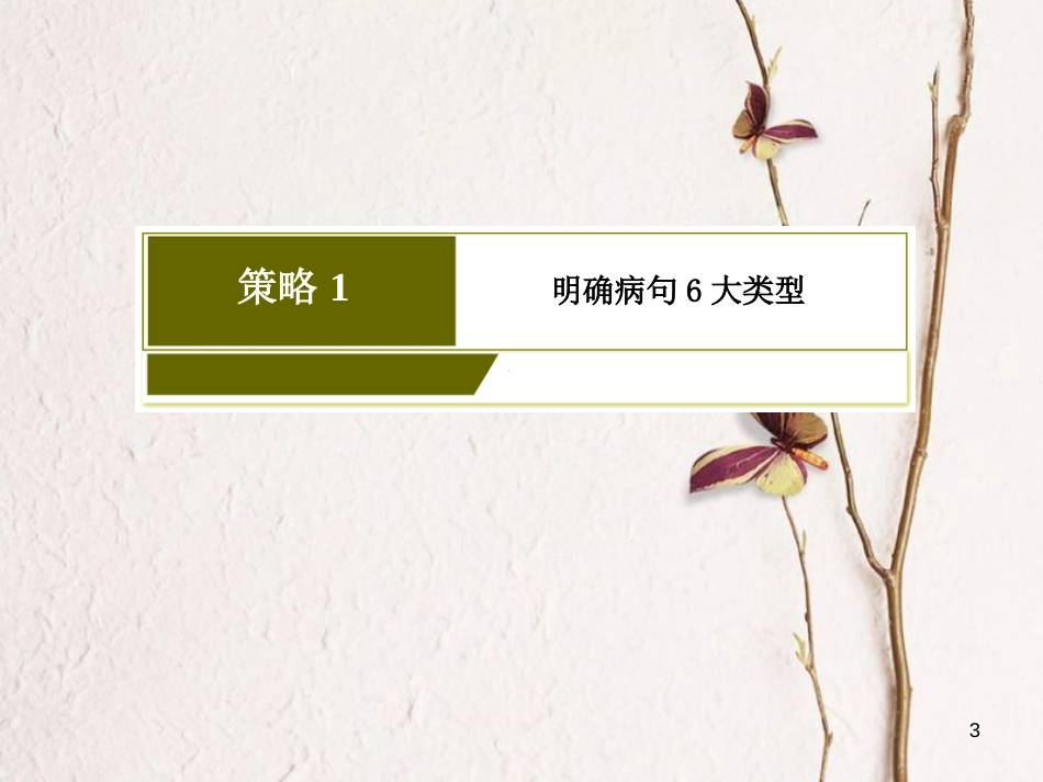 高考语文二轮复习 高考第三大题 语言文字运用 18 病句题课件_第3页