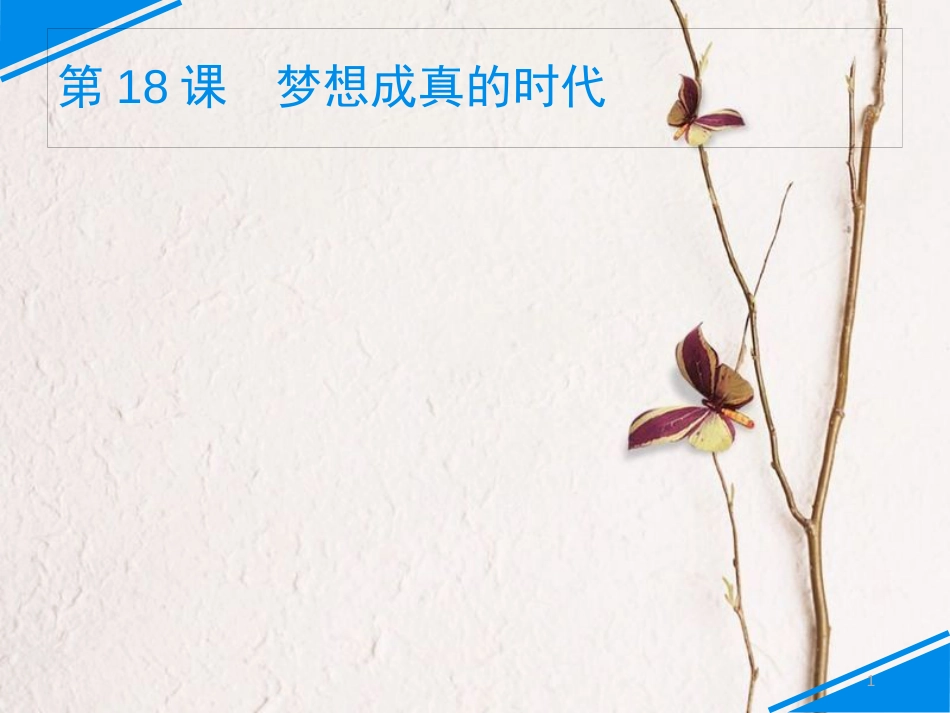 九年级历史下册 第四单元 和平与发展 18 梦想成真的时代课件 北师大版_第1页
