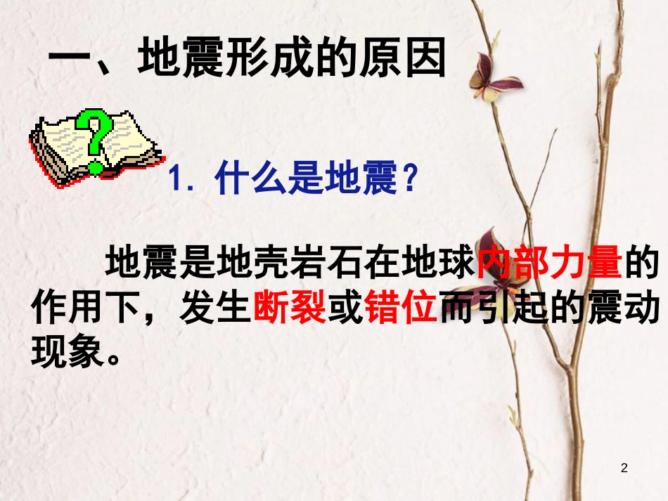 六年级科学上册 3.2 地震课件2 湘教版_第2页