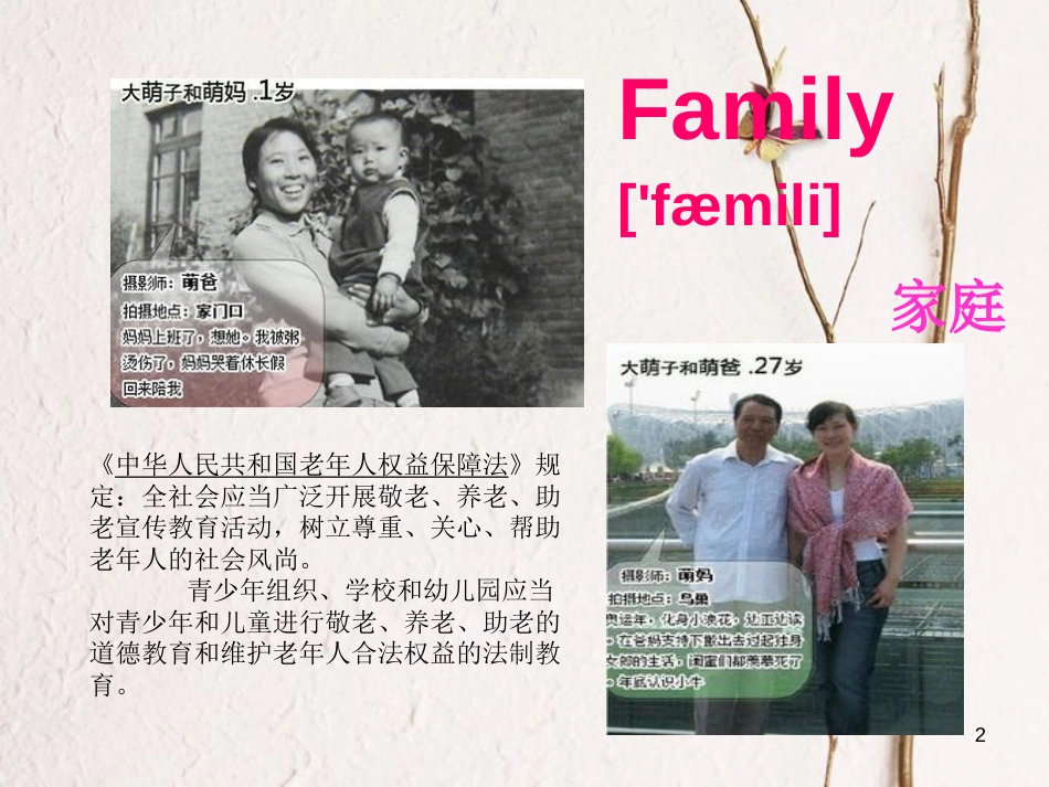 三年级英语下册 Unit 2 My Family课件4 陕旅版_第2页