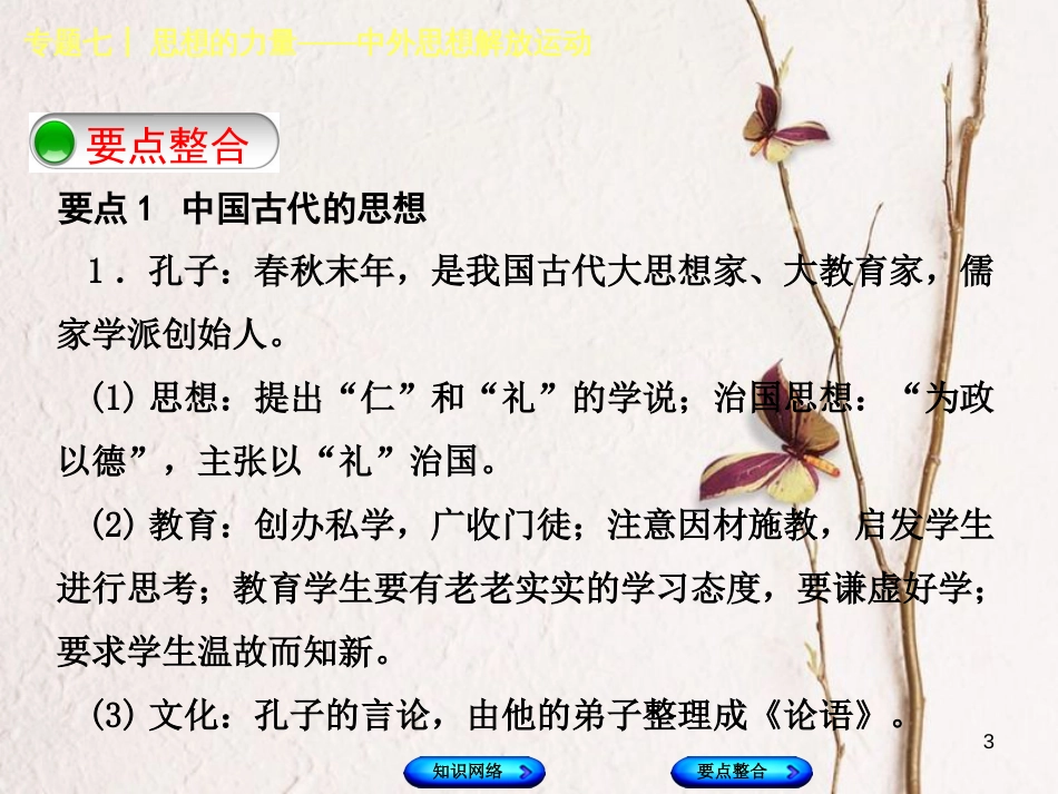 （包头专版）中考历史复习 专题突破篇 专题七 思想的力量—中外思想解放运动课件_第3页