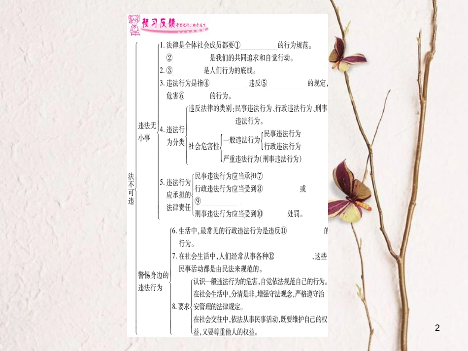 八年级道德与法治上册 第二单元 遵守社会规则 第五课 做守法的公民预习课件 新人教版_第2页