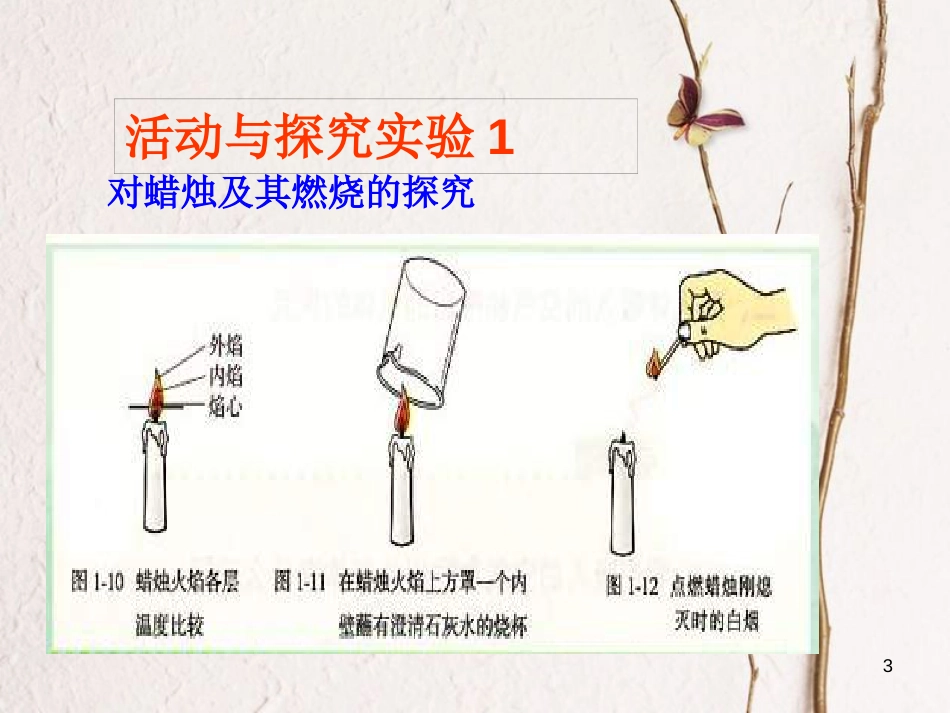 九年级化学上册 第1单元 走进化学世界 课题2 化学是一门以实验为基础的科学教学课件 （新版）新人教版_第3页