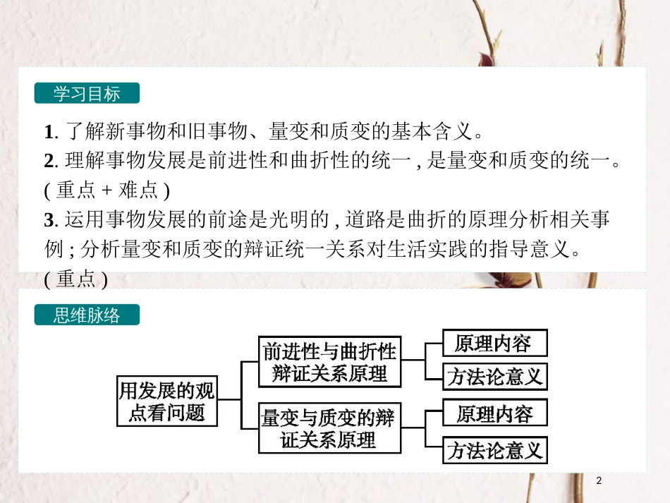 高中政治 3.8.2用发展的观点看问题课件 新人教版必修4_第2页