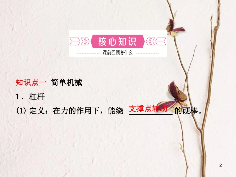 中考物理 八年级 第十一、十二章课件_第2页