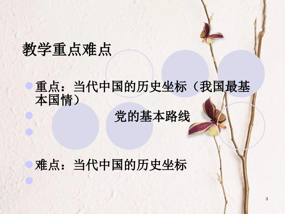 云南省个旧市九年级政治全册 第一单元 世界大舞台 第三课 中国的道路 第1框 中国的现代化之路课件 人民版_第3页