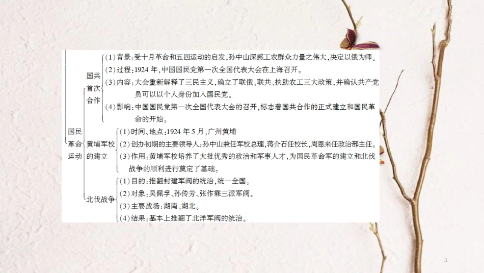 八年级历史上册 第3单元 新民主主义革命的兴起知识整合课件 北师大版_第3页