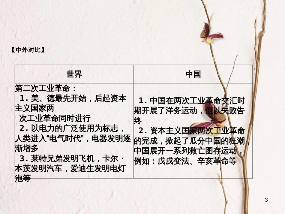 湖南省中考历史总复习第一部分教材知识梳理模块五世界近代史第六单元第二次工业革命课件岳麓版_第3页