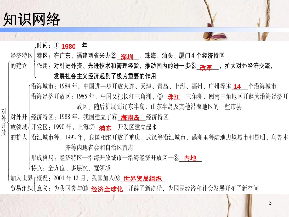 八年级历史下册 第三单元 9 对外开放课件 新人教版_第3页