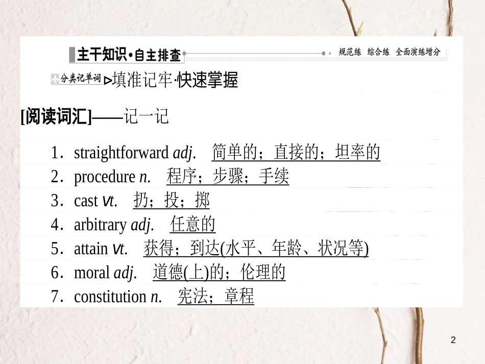 2019届高三英语一轮复习 Unit 2 Cloning课件 新人教版选修8_第2页