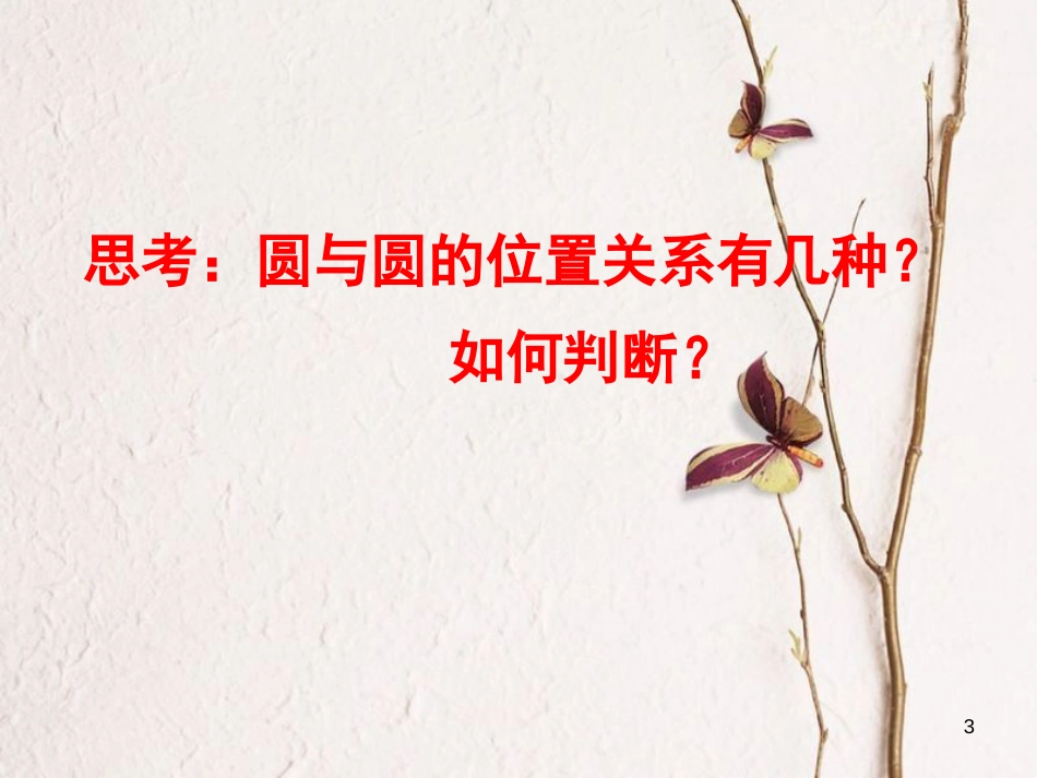 山西省忻州市高考数学 专题 圆圆位置关系复习课件_第3页