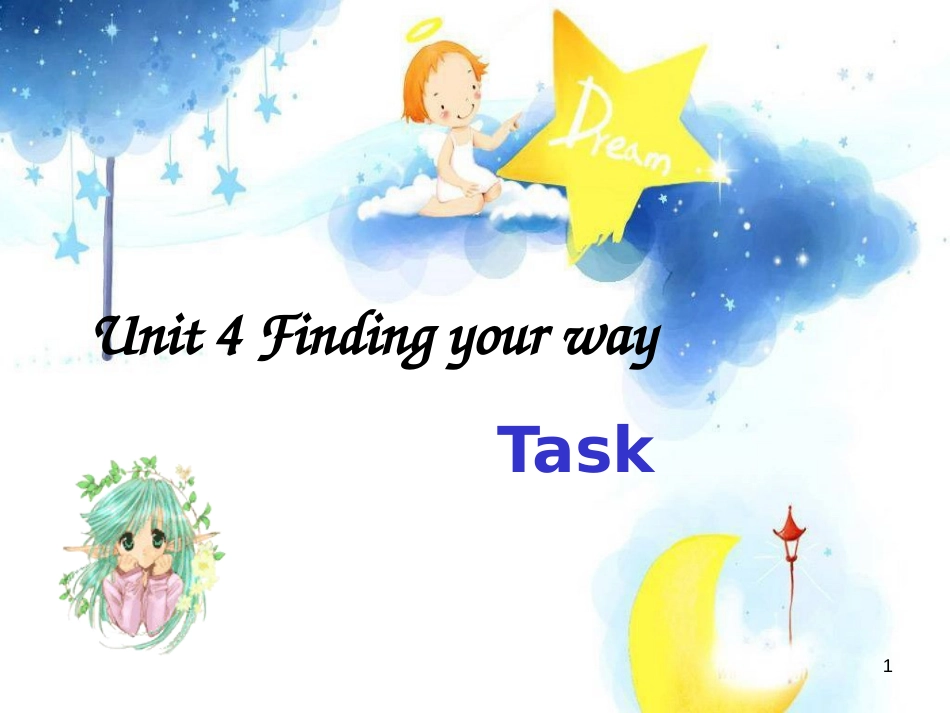 江苏省连云港市东海县七年级英语下册Unit4FindingyourwayTask课件（新版）牛津版_第1页