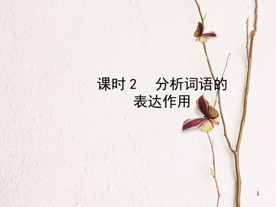 （济南专版）中考语文总复习 专题十三 说明文阅读（课时2 分析词语的表达作用）课件_第1页