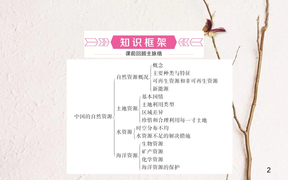 山东省潍坊市中考地理一轮复习 八上 第三章 中国的自然资源 第十四课时中国的自然资源课件_第2页