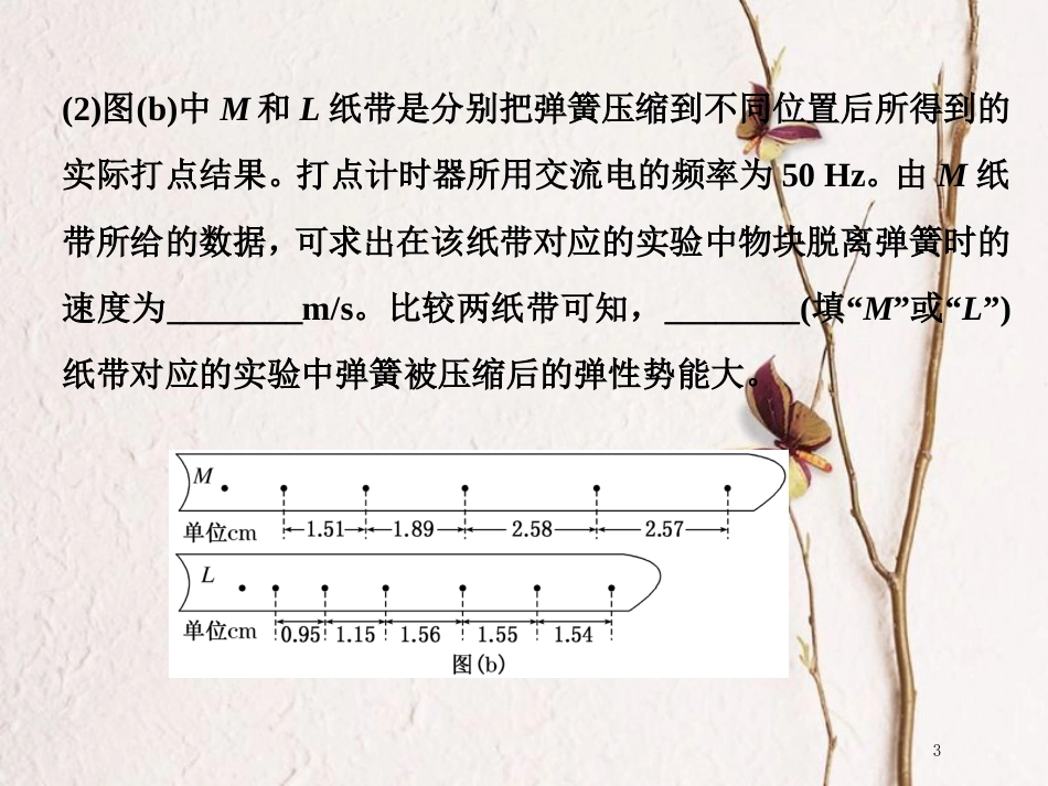 版高考物理二轮复习 第一部分 专题五 物理实验 二十四、力学实验与创新课件_第3页