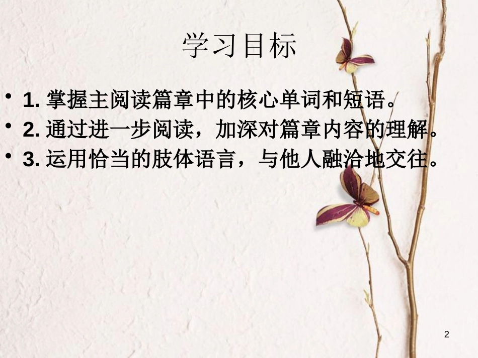 辽宁省法库县八年级英语下册 Unit 2 Body Language Reading 2课件 牛津深圳版_第2页