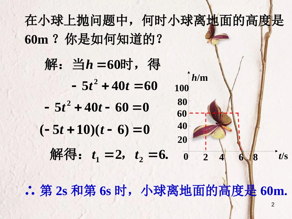 九年级数学下册 2.5 二次函数与一元二次方程想一想素材 （新版）北师大版_第2页