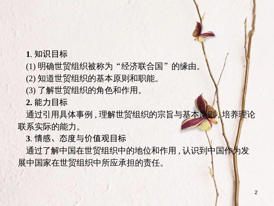 高中政治 5.3走进世界贸易组织课件 新人教版选修3_第2页