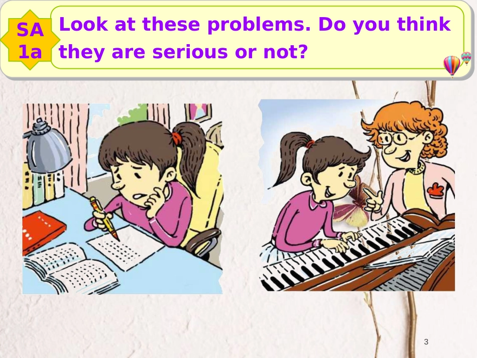 八年级英语下册 Unit 4 Why don't you talk to your parents教学课件 （新版）人教新目标版_第3页