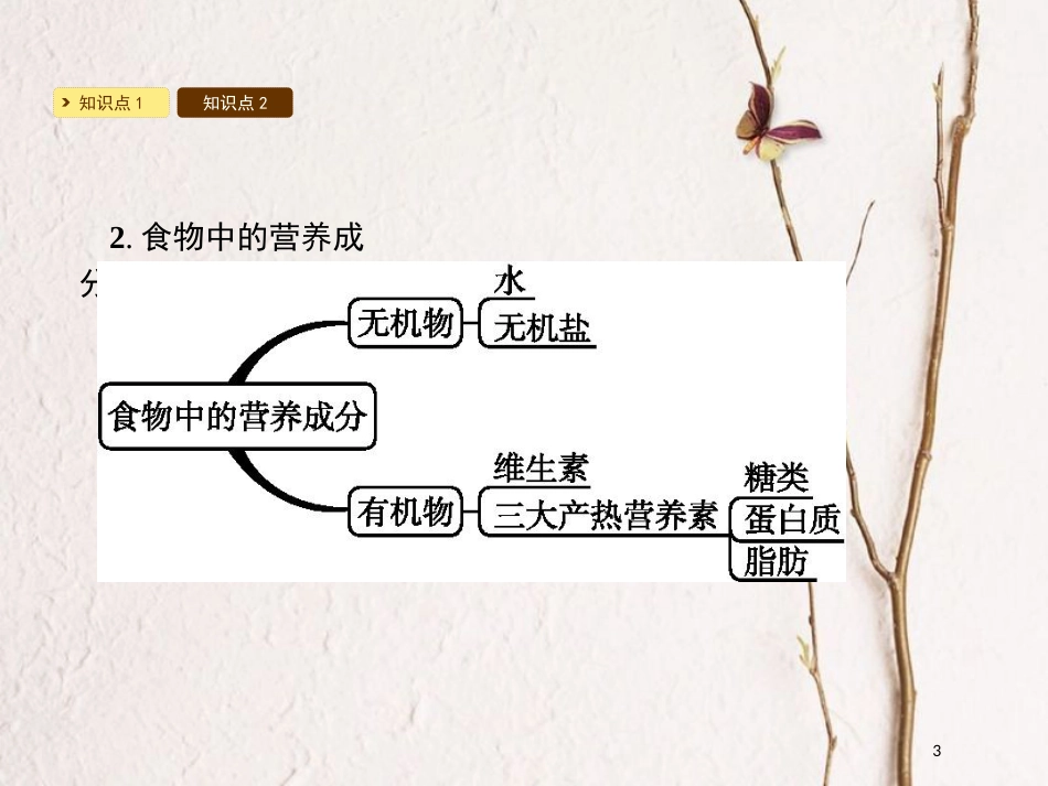 2018七年级生物下册 8.1 人类的食物课件 （新版）北师大版_第3页