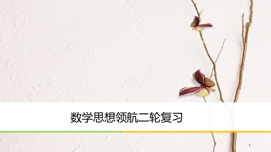 年高考数学二轮复习 数学思想领航 二、数形结合思想课件 理_第1页