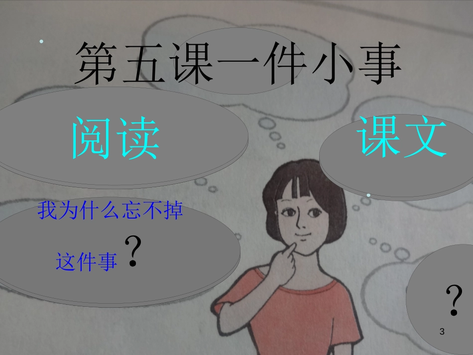 九年级语文下册 第五课《一件小事》课件3 新疆教育版_第3页