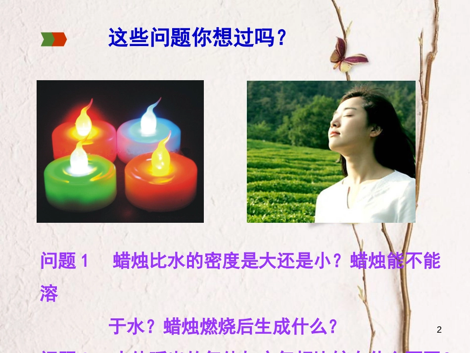 九年级化学上册 第一单元 走进化学世界 课题2 化学是一门以实验为基础的科学课件 （新版）新人教版_第2页