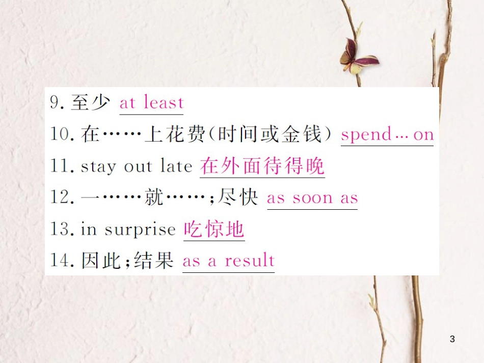 （贵州专版）八年级英语下册 Unit 3 Could you please clean your room复习归纳作业课件 （新版）人教新目标版_第3页