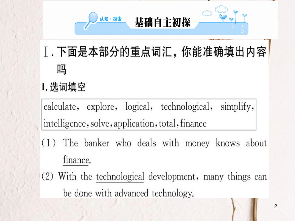 高中英语 Unit 3 Computers Warming Up Reading课件 新人教版必修2_第2页