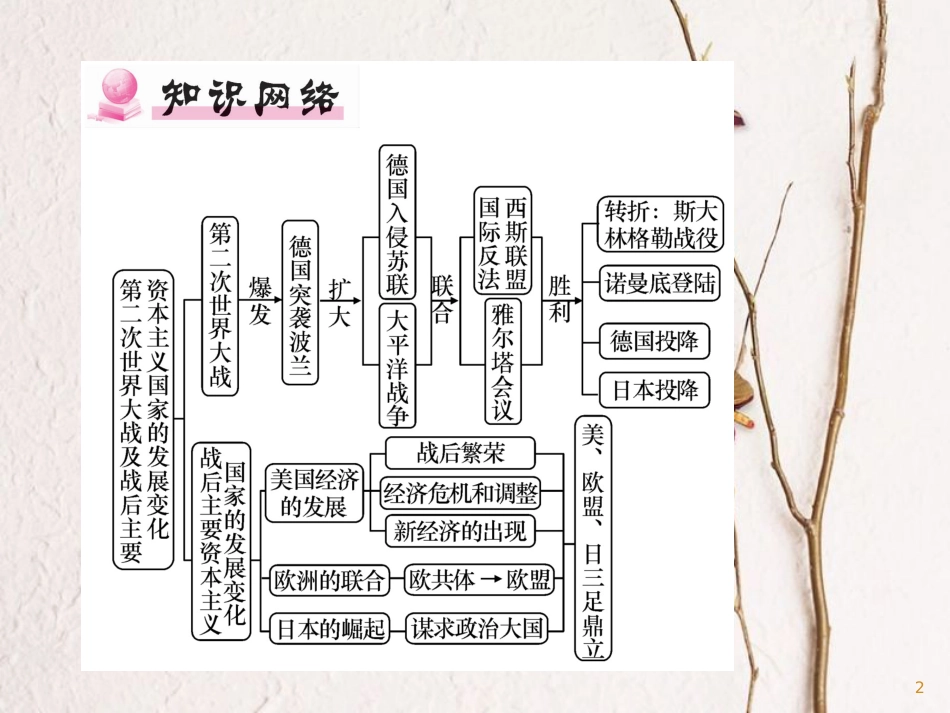 辽宁省法库县九年级历史下册第三、四单元专题复习课件新人教版_第2页