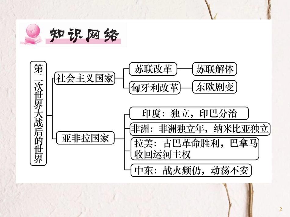 辽宁省法库县九年级历史下册第五、六单元专题复习课件新人教版_第2页