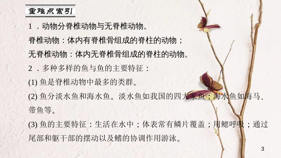 八年级生物上册 第五单元 第一章 第四节 鱼课件 （新版）新人教版_第3页