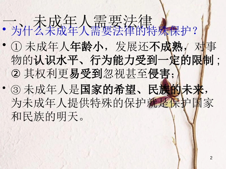 江苏省徐州市中考政治复习 考点11 法律护我成长课件_第2页