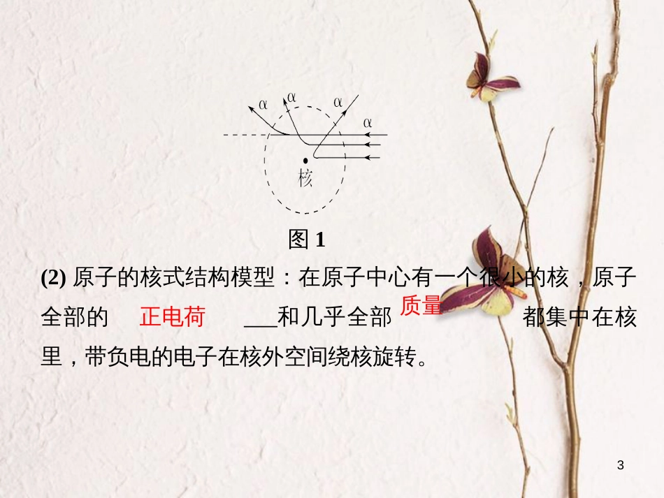2019版高考物理总复习 第十二章 波粒二象性 原子结构和原子核 基础课2 原子结构 原子核课件(1)_第3页