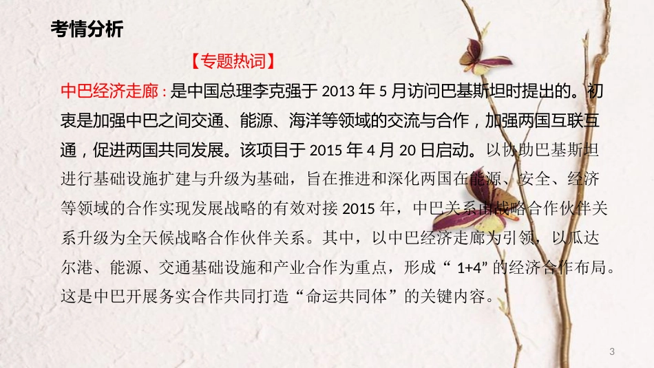 年高考地理二轮复习 区域可持续发展 4.4 区域联系与区域协调发展课件_第3页