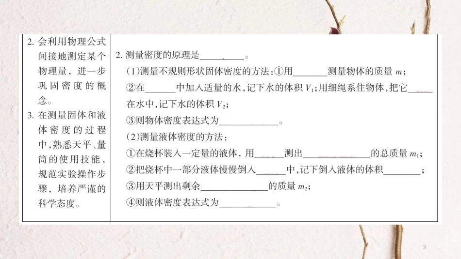 广西省钦州市钦北区八年级物理上册 6.3 测量物质的密度课件 （新版）新人教版_第3页