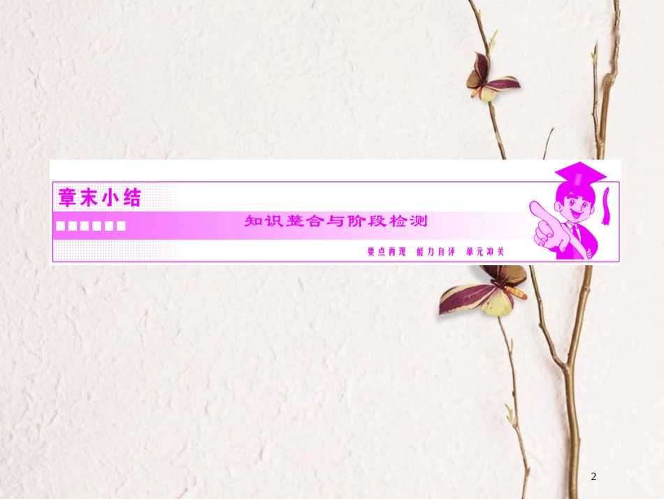 高中数学 第四章 定积分章末小结知识整合与阶段检测课件 北师大版选修2-2_第2页