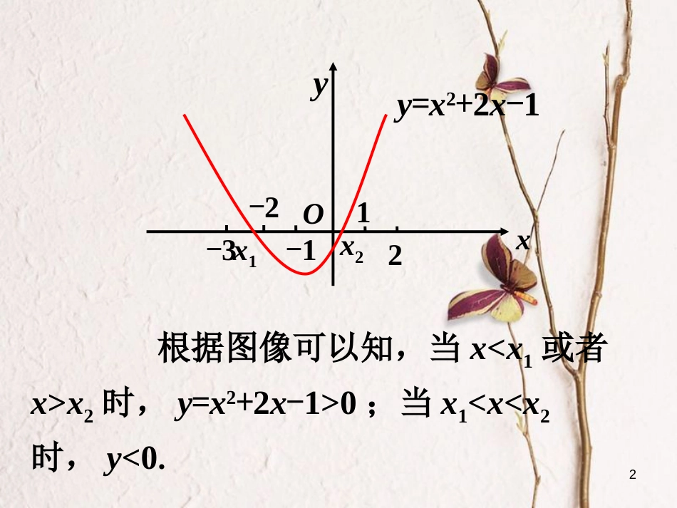九年级数学下册 2.5 二次函数与一元二次方程 求根公式验证素材 （新版）北师大版_第2页